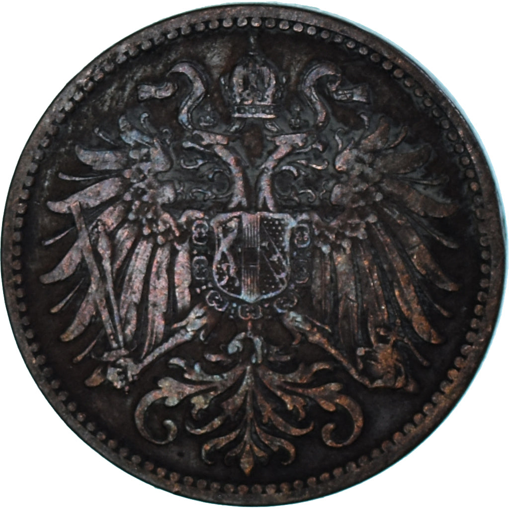 Munten, Oostenrijk, 2 Heller, 1907