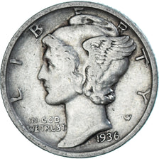 Münze, Vereinigte Staaten, Dime, 1936