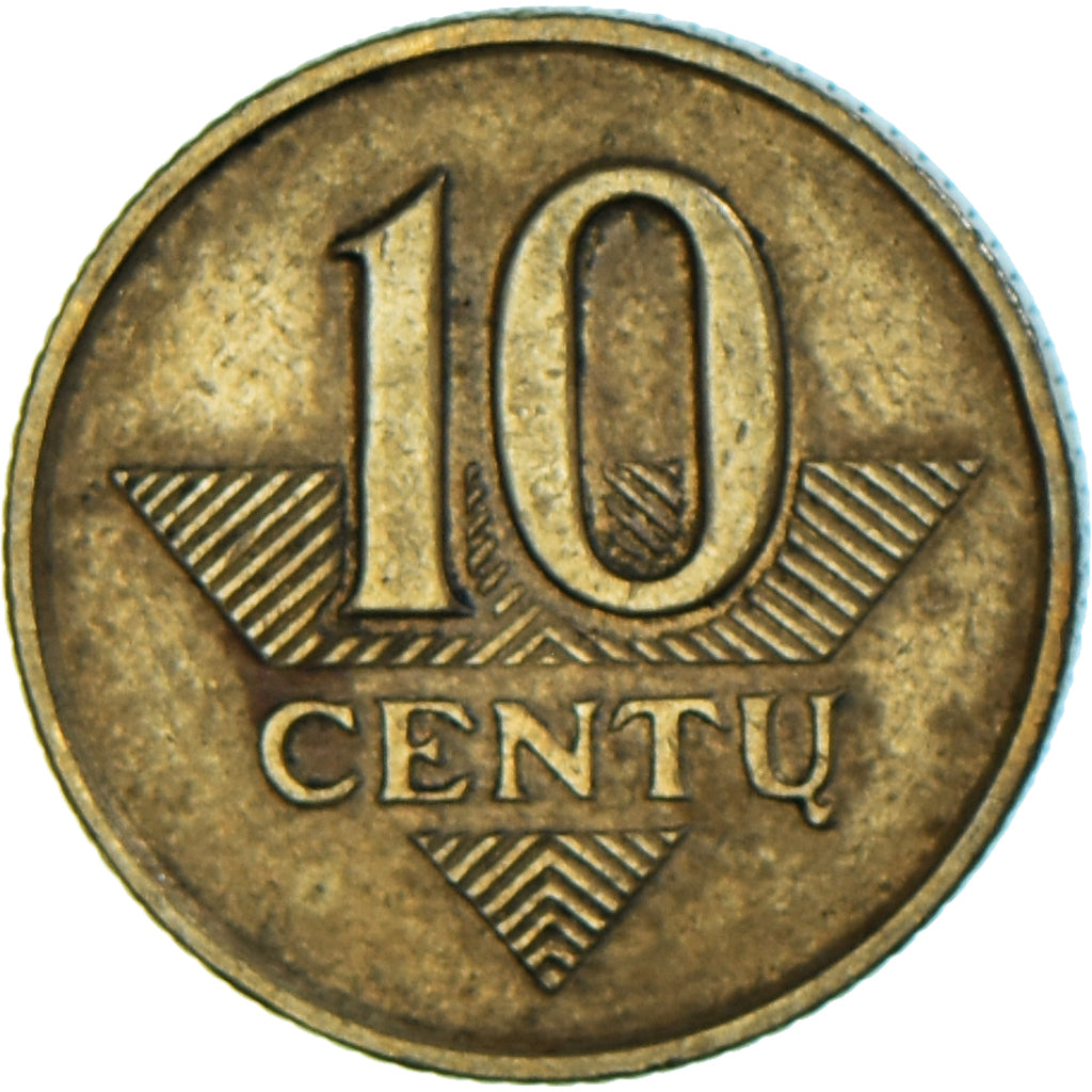 Coin, Lithuania, 10 Centu, 1998