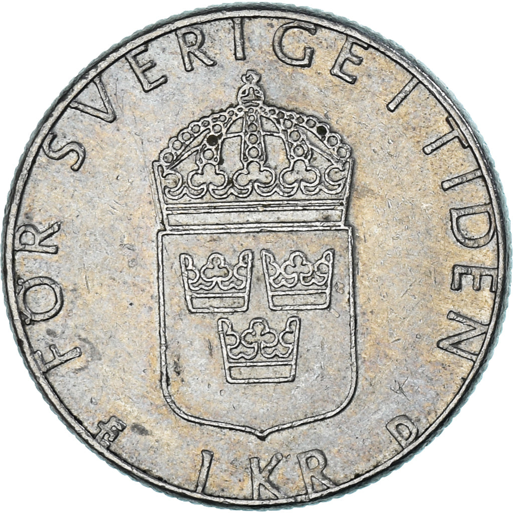 Coin, Sweden, Krona, 1989