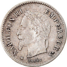 Coin, France, Napoleon III, Napoléon III, 20 Centimes, 1867, Strasbourg