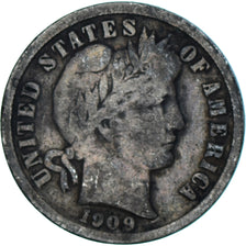 Münze, Vereinigte Staaten, Dime, 1909