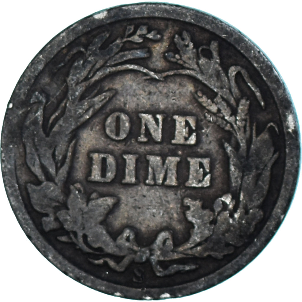 Münze, Vereinigte Staaten, Dime, 1909