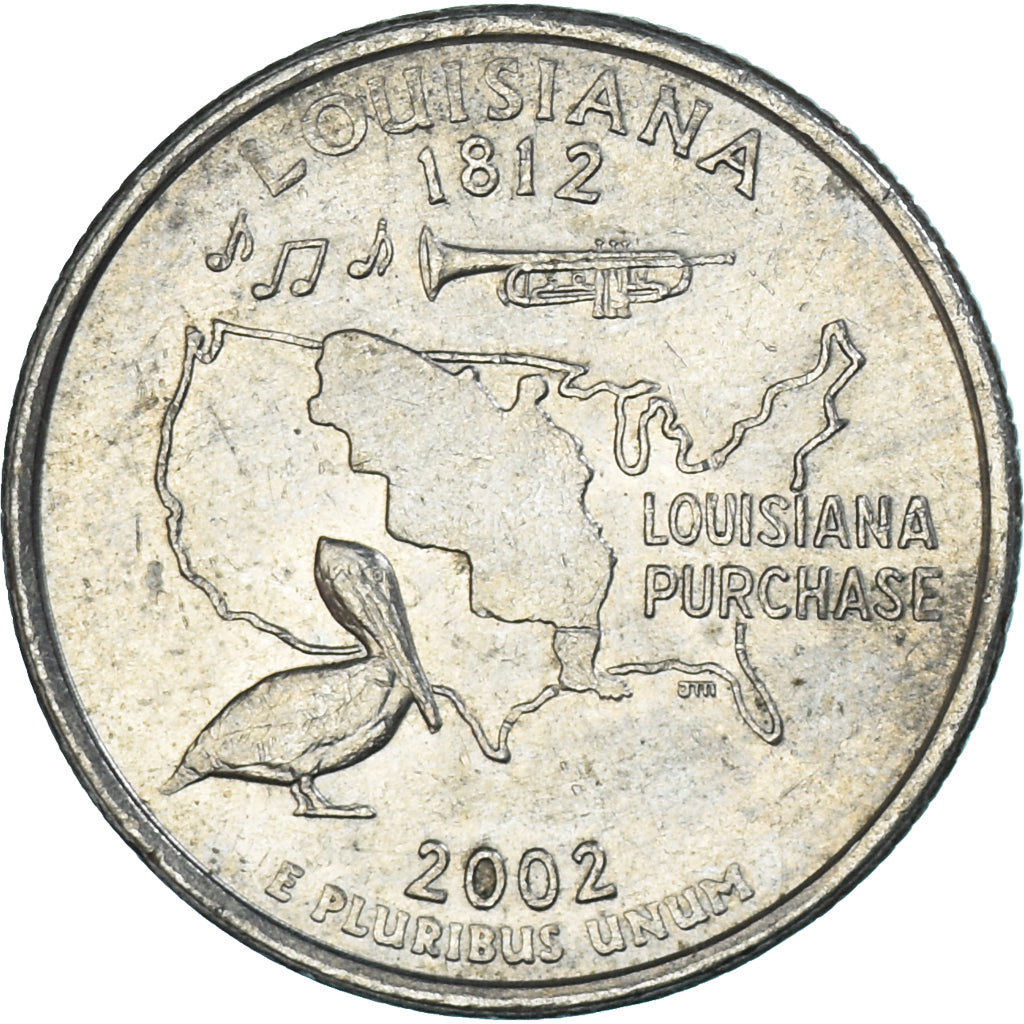 Monnaie, États-Unis, Quarter, 2002