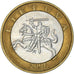 Moneda, Lituania, 2 Litai, 2001