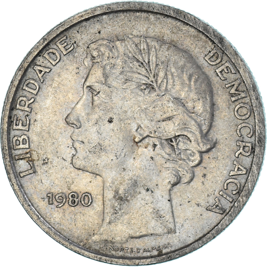 Monnaie, Portugal, 25 Escudos, 1980