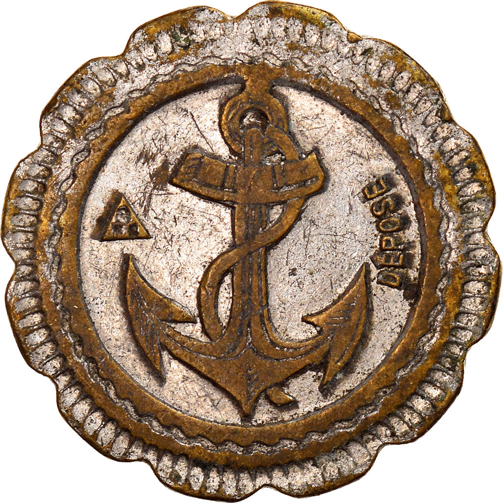 Frankreich, 20 Centimes, Token 