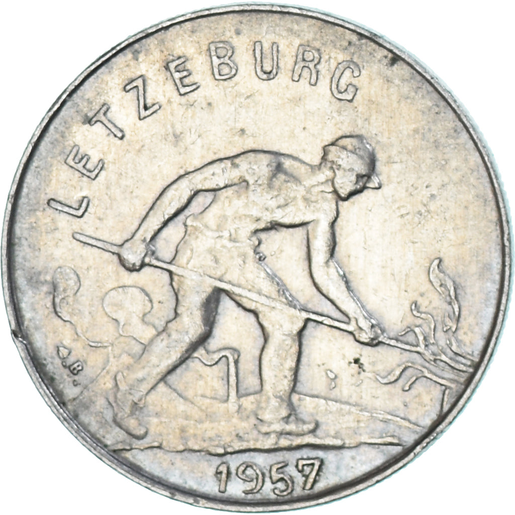 Münze, Luxemburg, Franc, 1957