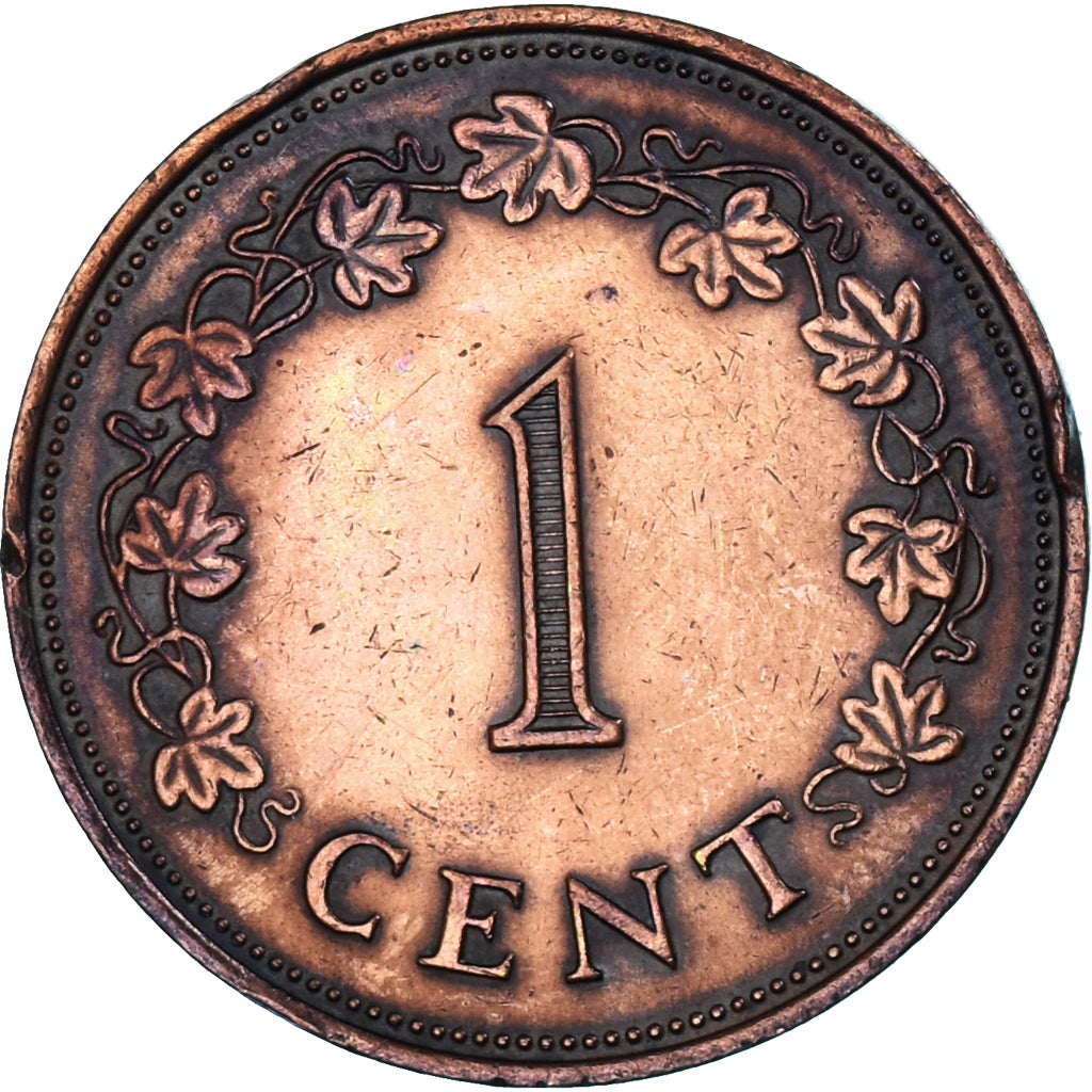Moneta, Malta, Cent, 1972