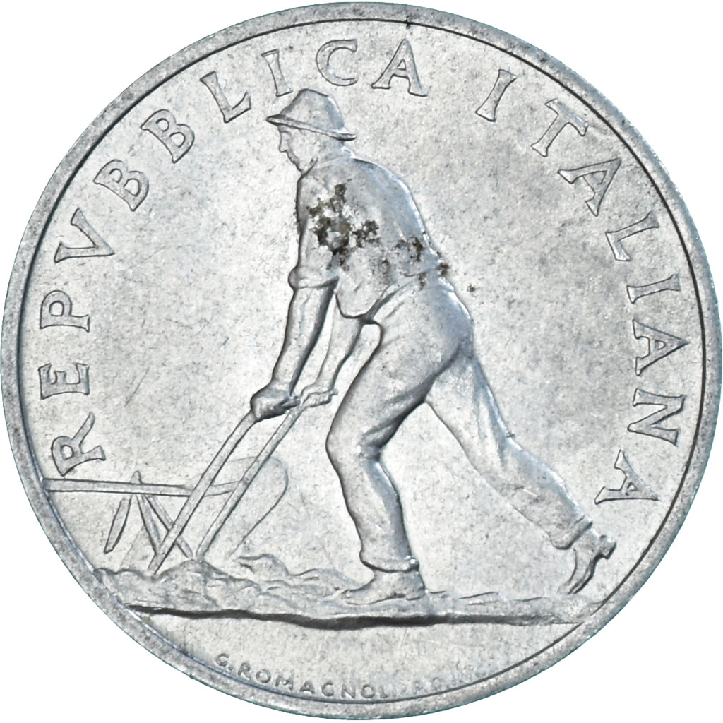 Münze, Italien, 2 Lire, 1949