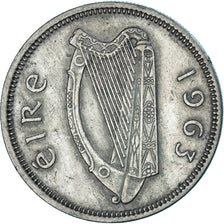 Münze, Ireland, Shilling, 1963