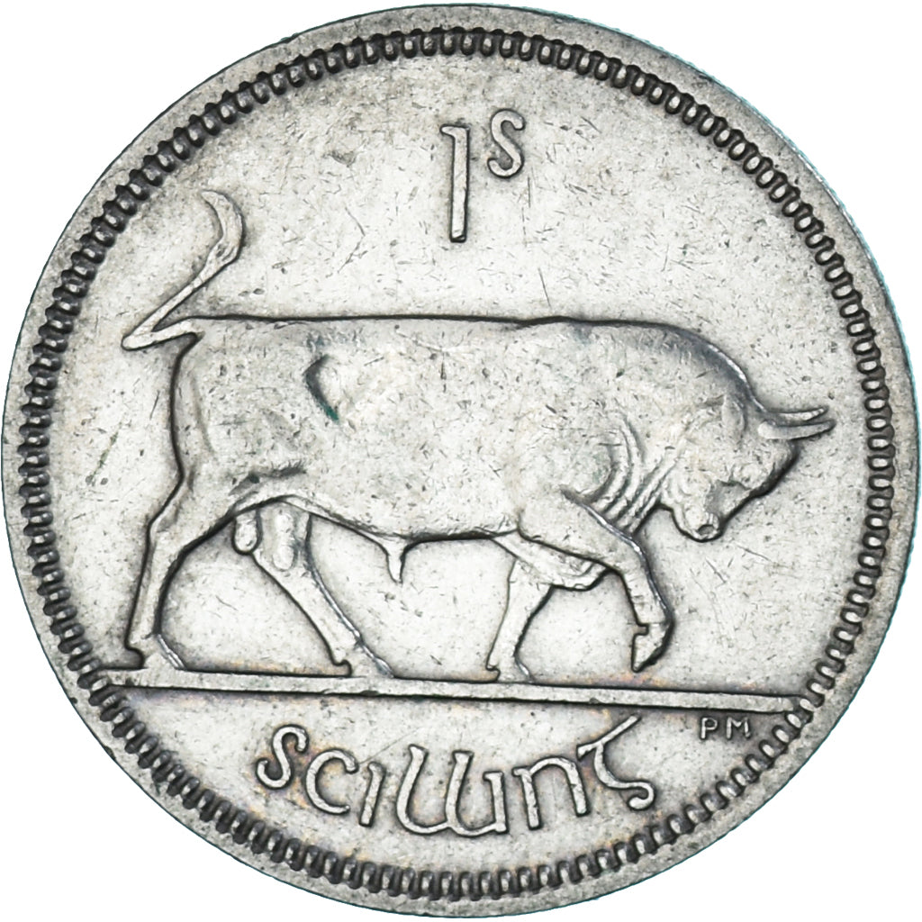 Münze, Ireland, Shilling, 1963