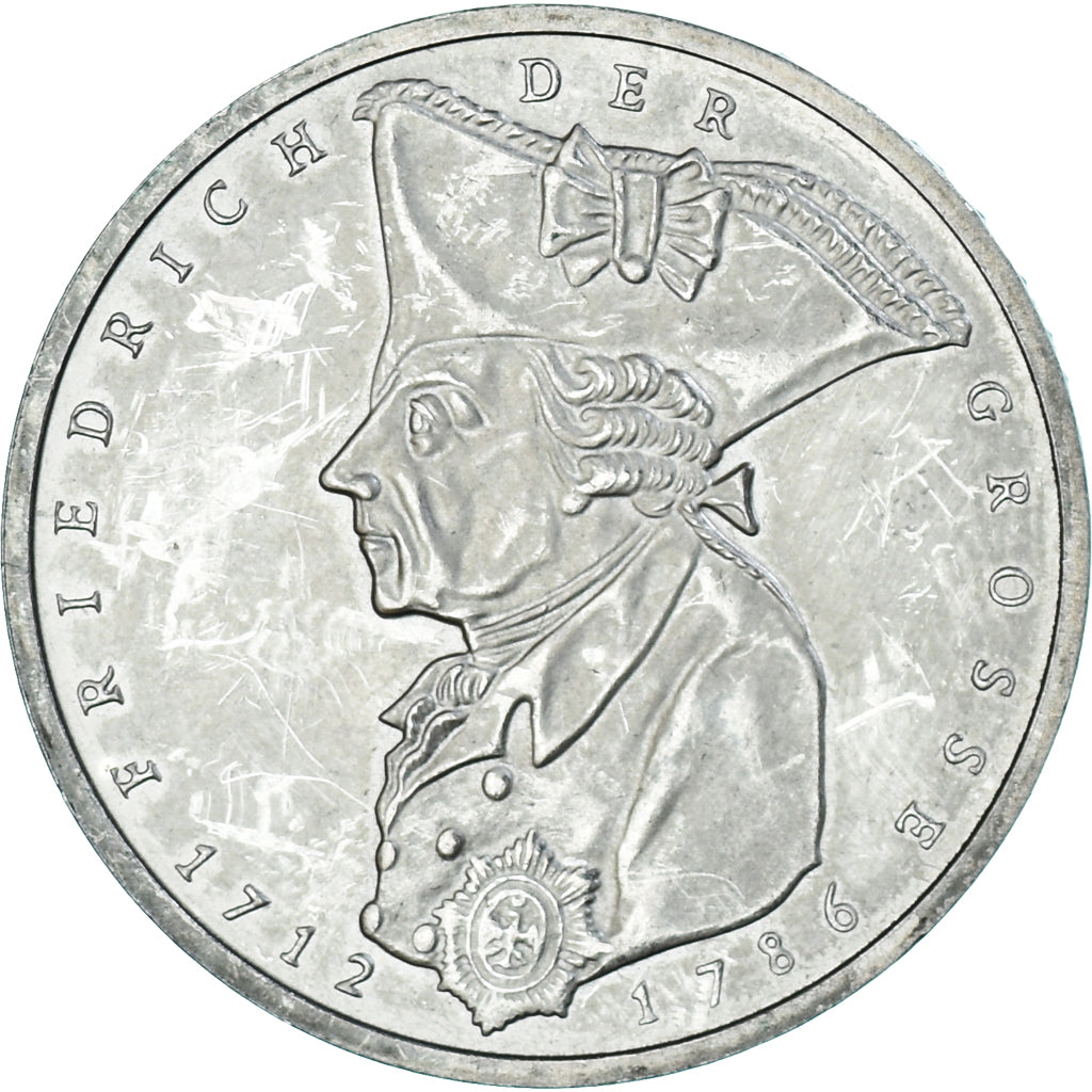 Moneda, Alemania, 5 Mark, 1986