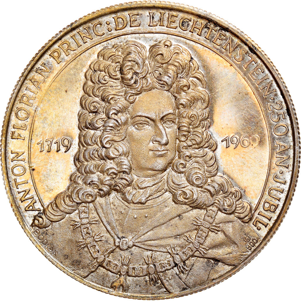 Liechtenstein, 250th, Prince Anton Florian, Jubilee Anniversary, History, 1969