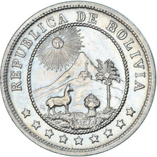 Coin, Bolivia, 10 Centavos, 1935
