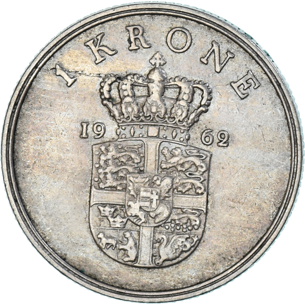 Moneta, Danimarca, Krone, 1962