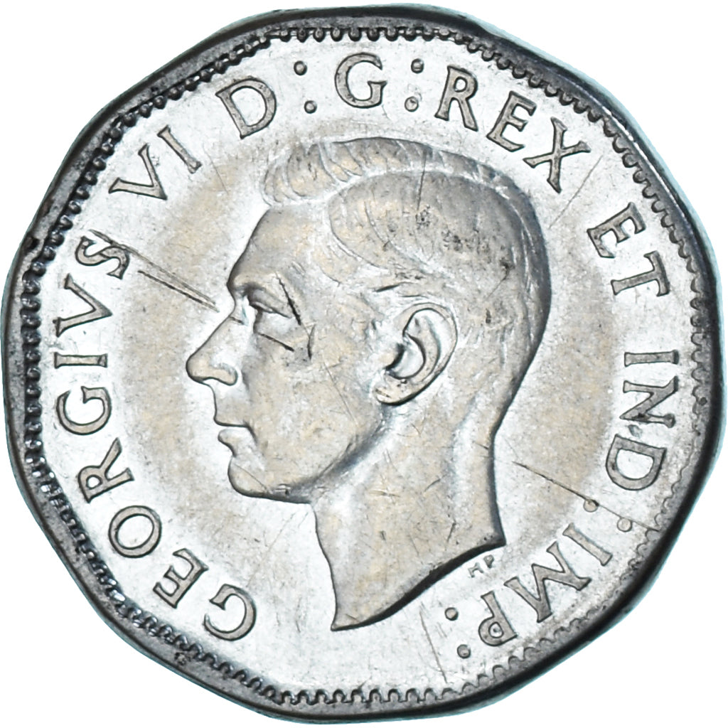 Moneta, Canada, 5 Cents, 1945