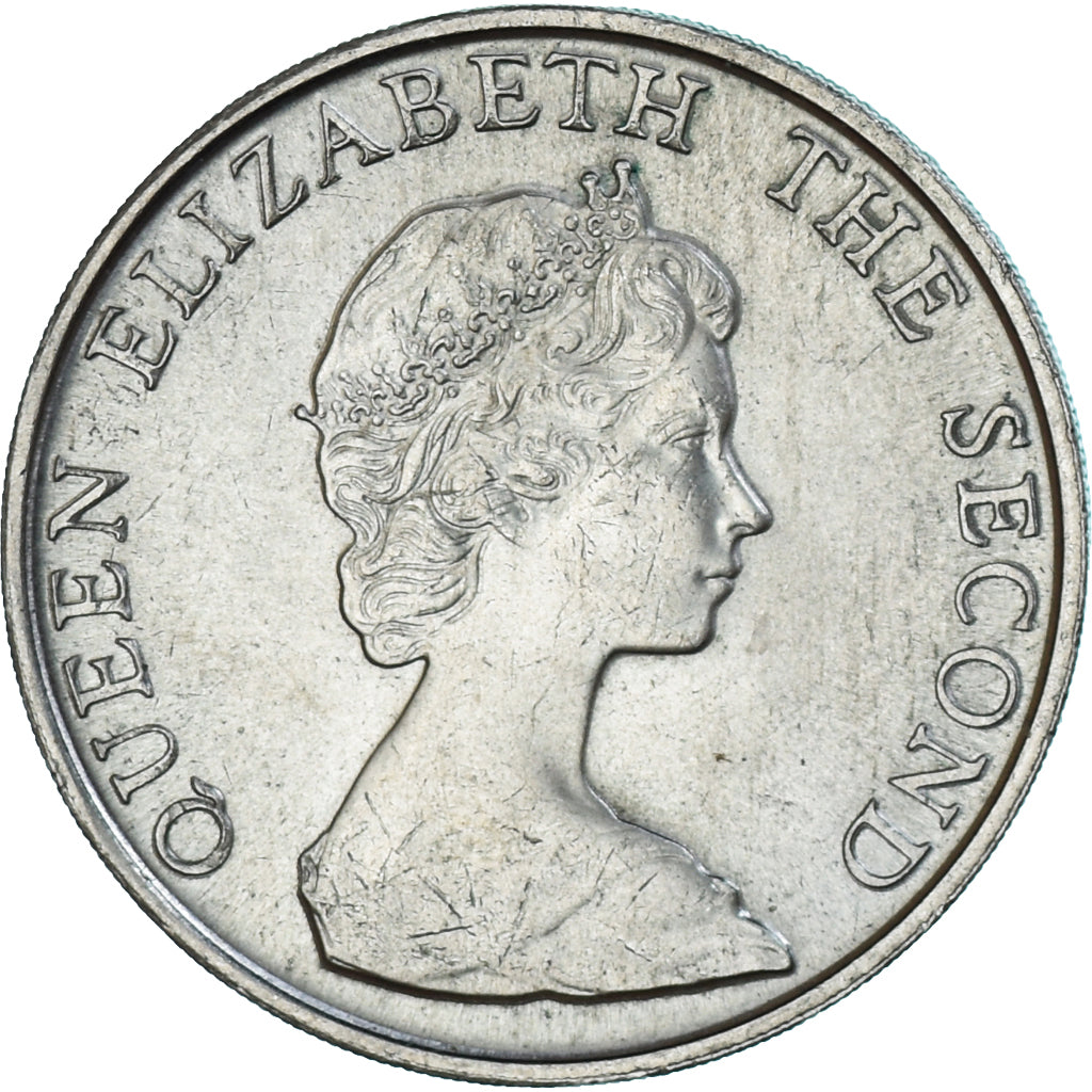 Coin, Hong Kong, 5 Cents, 1980
