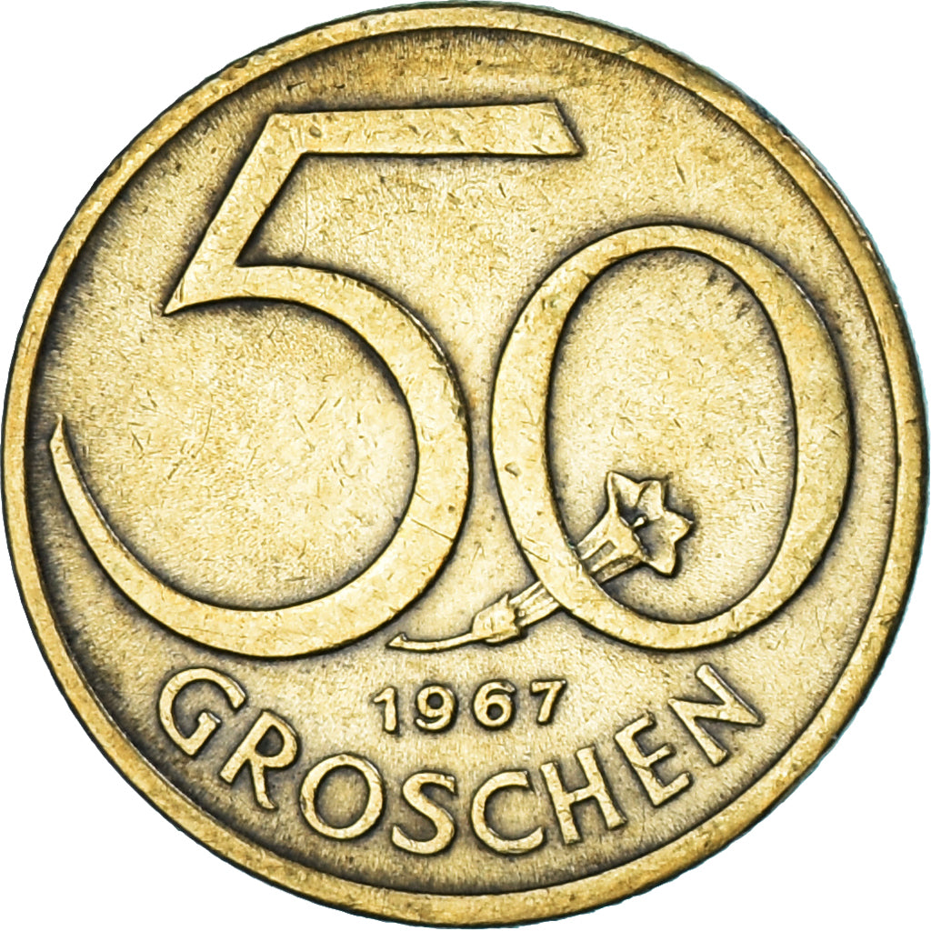 Munten, Oostenrijk, 50 Groschen, 1967
