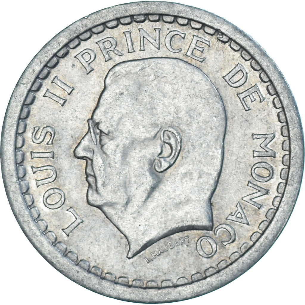 Münze, Monaco, 2 Francs, 1943