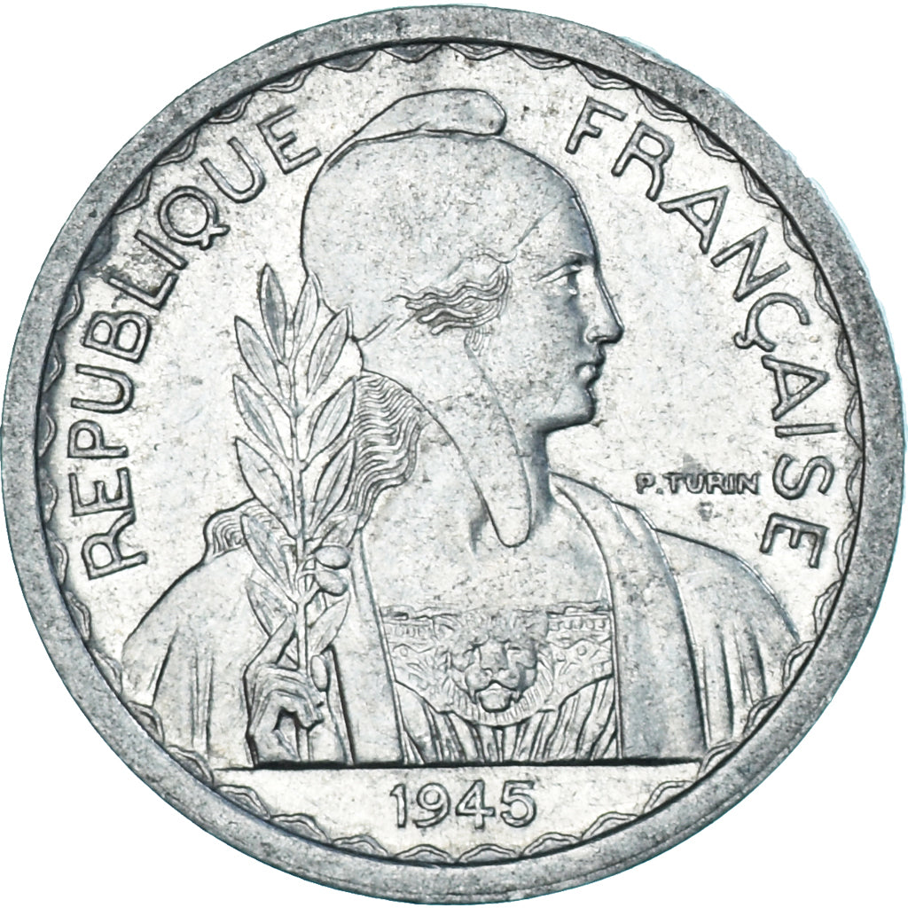 Coin, FRENCH INDO-CHINA, 10 Cents, 1945