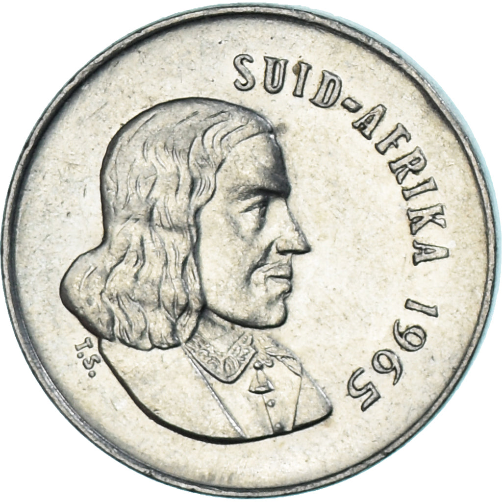 Moneta, Sudafrica, 5 Cents, 1965