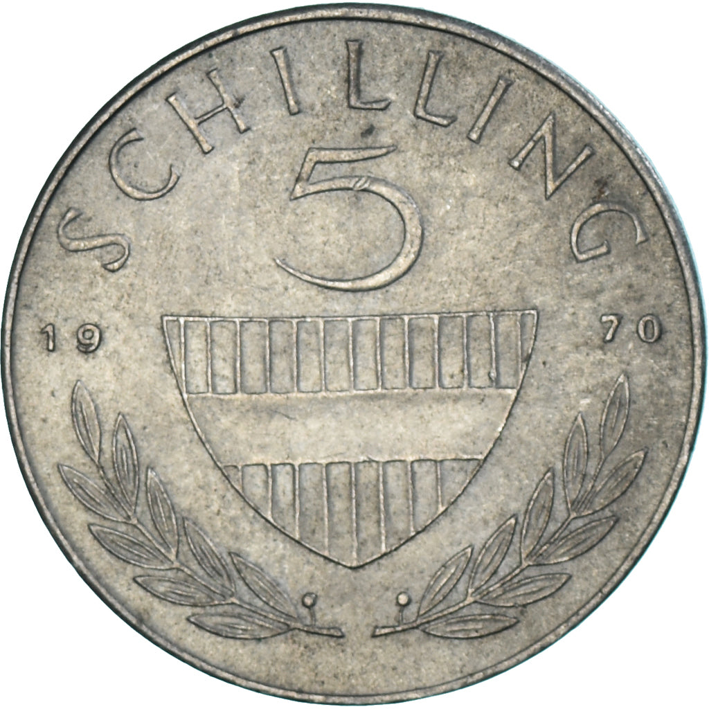 Munten, Oostenrijk, 5 Schilling, 1970