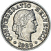 Münze, Schweiz, 5 Rappen, 1939, SS, Nickel