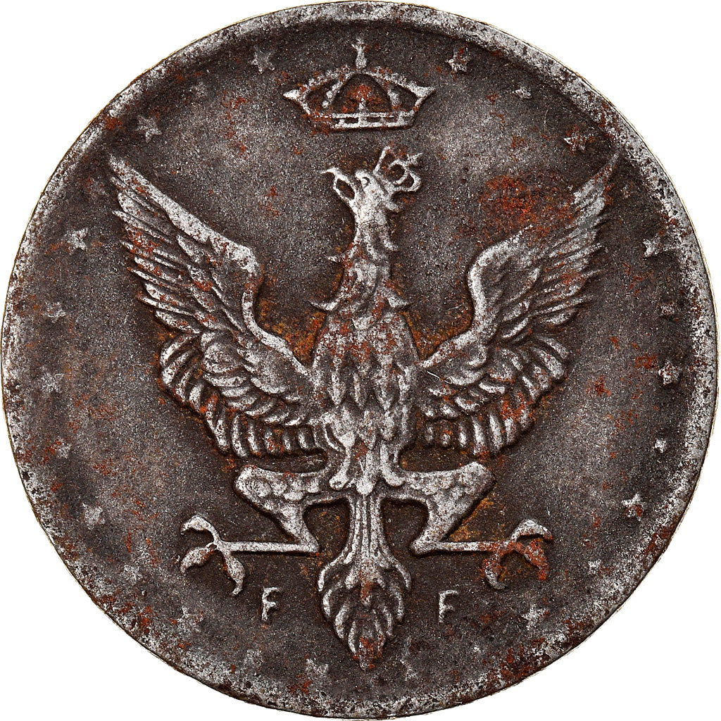 Coin, Poland, 10 Fenigow, 1917, Stuttgart, Germany, EF(40-45), Iron, KM:6