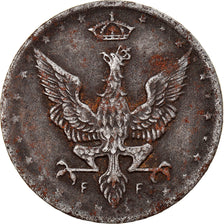 Coin, Poland, 10 Fenigow, 1917, Stuttgart, Germany, EF(40-45), Iron, KM:6
