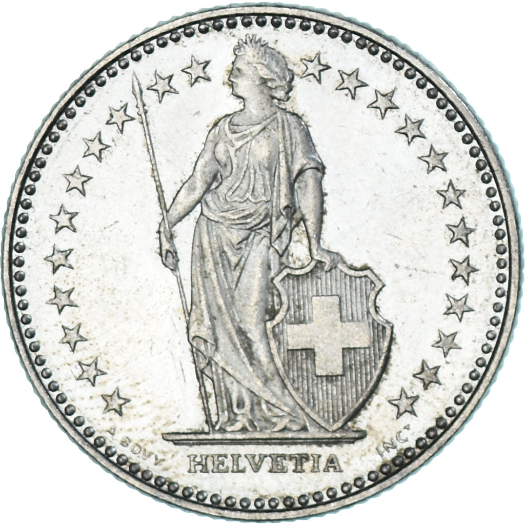 Moneda, Suiza, Franc, 1990