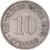 Moeda, Alemanha, 10 Pfennig, 1909