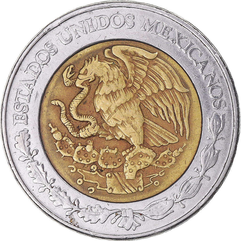 Coin, Mexico, 5 Pesos, 1998