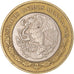 Moneda, México, 10 Pesos, 2005