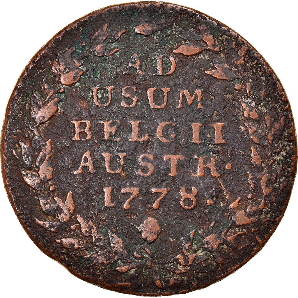 Coin, AUSTRIAN NETHERLANDS, Maria Theresa, 2 Liards, 2 Oorden, 1778, Brussels