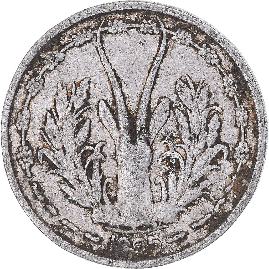 Münze, West African States, Franc, 1965