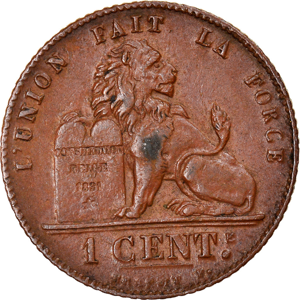 Coin, Belgium, Albert I, Centime, 1912, VF(20-25), Copper, KM:76