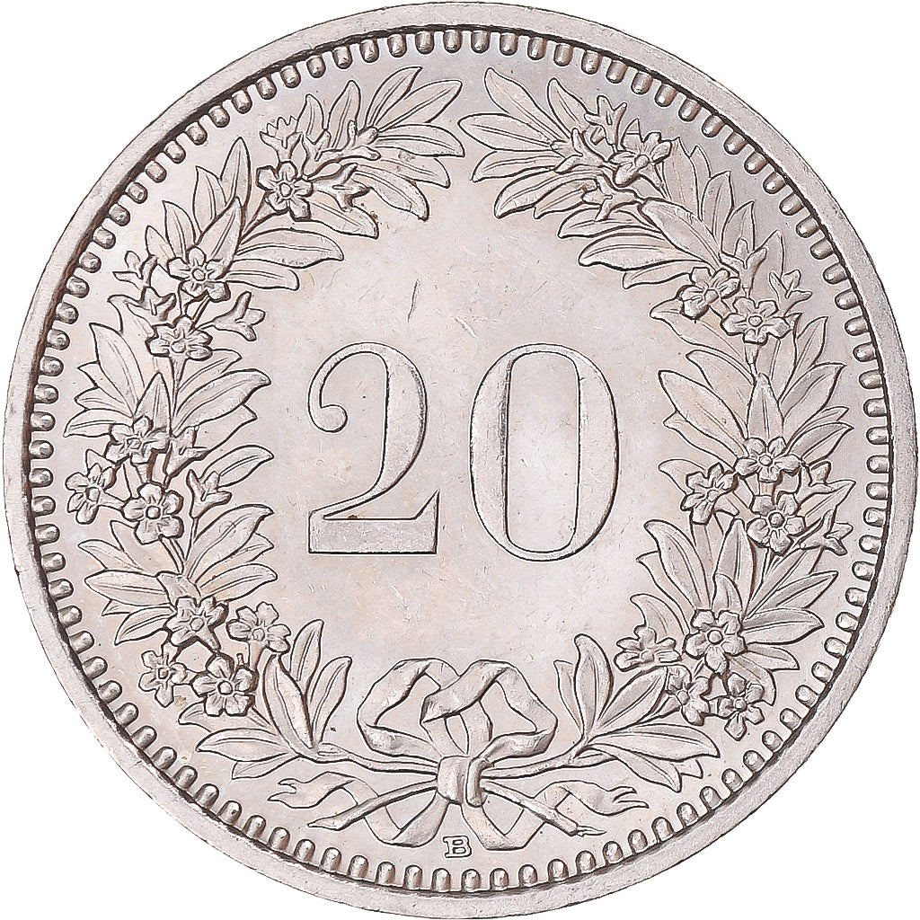Coin, Switzerland, 20 Rappen, 2005