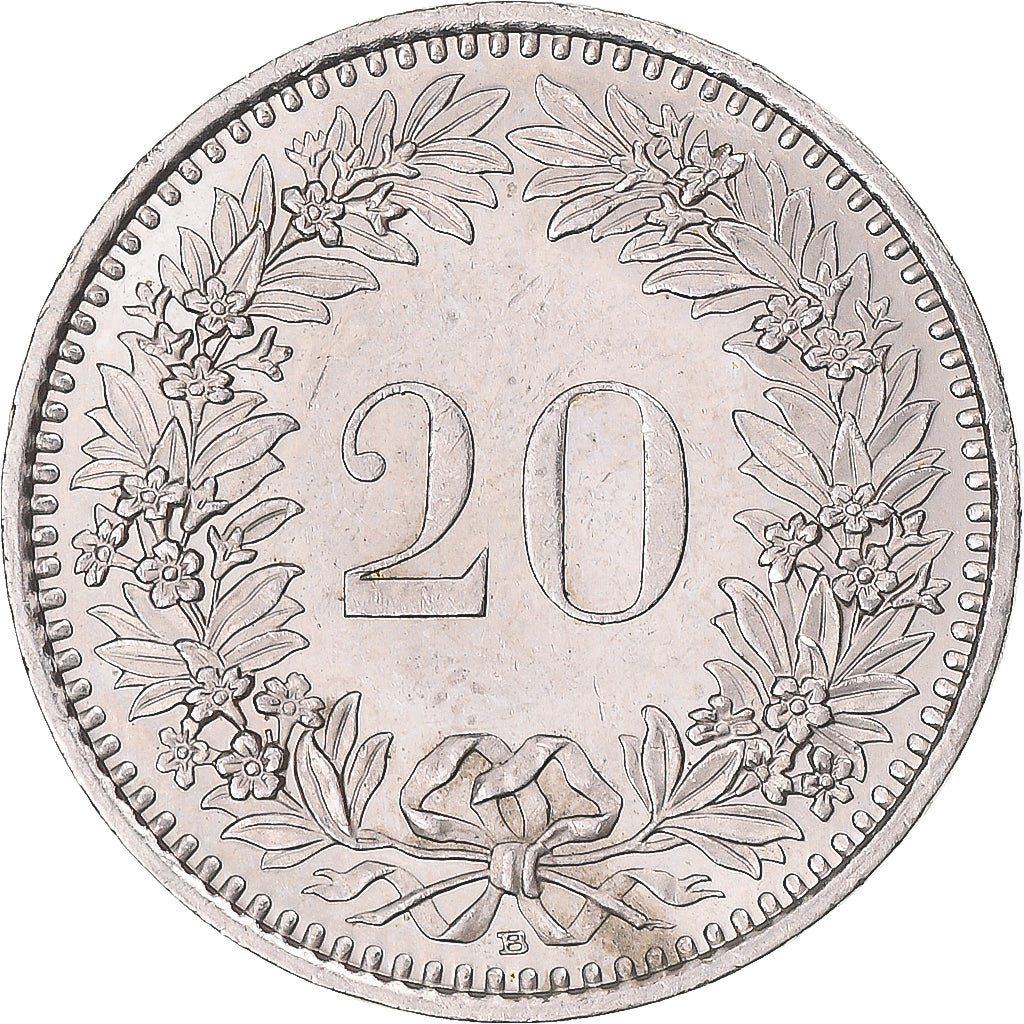 Coin, Switzerland, 20 Rappen, 2006