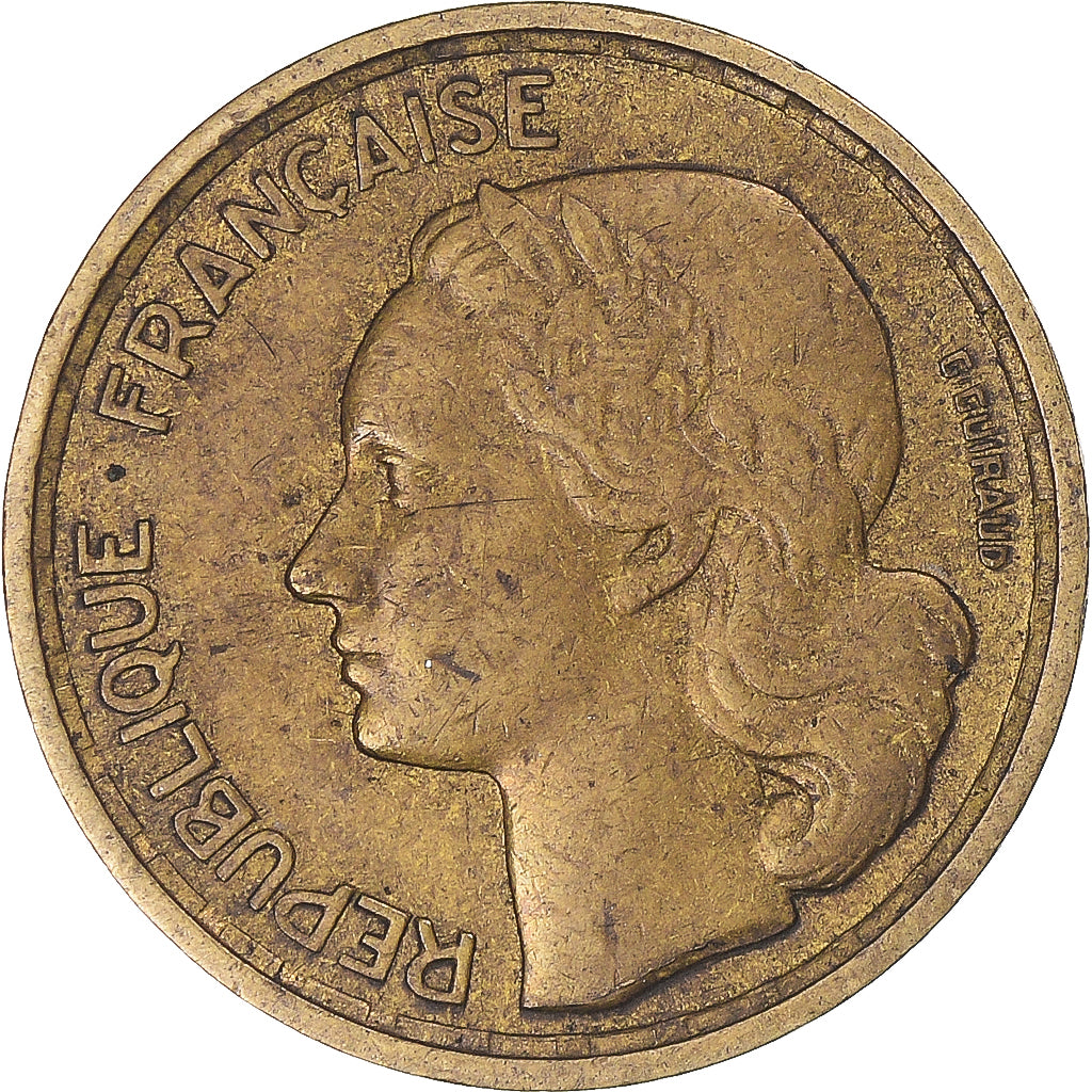 Coin, France, 10 Francs, 1955