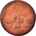 Monnaie, Suède, Adolf Frederick, Ore, S.M., 1758, B+, Cuivre, KM:460