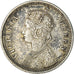 Coin, INDIA-BRITISH, Victoria, 1/4 Rupee, 1875, Bombay, EF(40-45), Silver