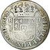 Coin, Spain, Philip V, 2 Reales, 1734, Seville, VF(20-25), Silver, KM:355
