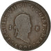 Coin, Spain, Ferdinand VII, 8 Maravedis, 1820, Jubia, F(12-15), Copper, KM:491