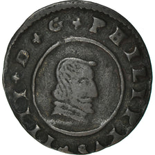 Monnaie, Espagne, Philippe IV, 16 Maravedis, 1664, Cordoba, B, Cuivre, KM:172