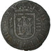 Coin, Spain, Philip III, 8 Maravedis, 1606, Segovia, VF(20-25), Copper, KM:16