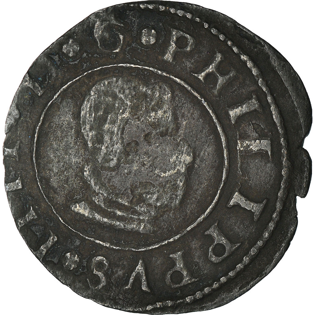 Moneda, España, Philip IV, 16 Maravedis, 1663, Madrid, BC+, Cobre, KM:172.5