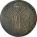 Monnaie, États italiens, PAPAL STATES-FERRARA, Benedict XIV, Quattrino, 1745