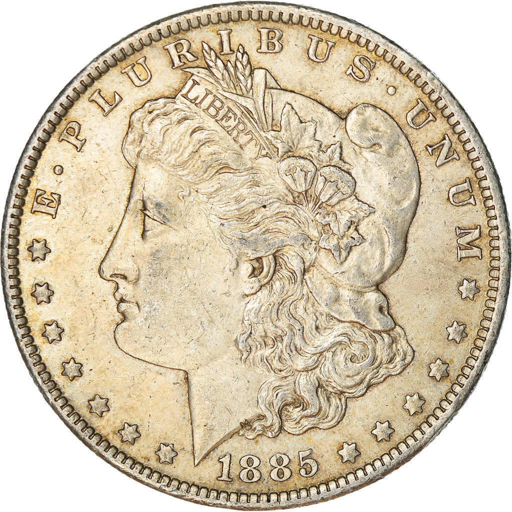 Coin, United States, Morgan Dollar, Dollar, 1885, U.S. Mint, New Orleans