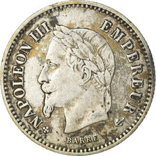 Coin, France, Napoleon III, Napoléon III, 20 Centimes, 1867, Strasbourg